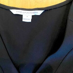 DVF cap sleeve mini dress